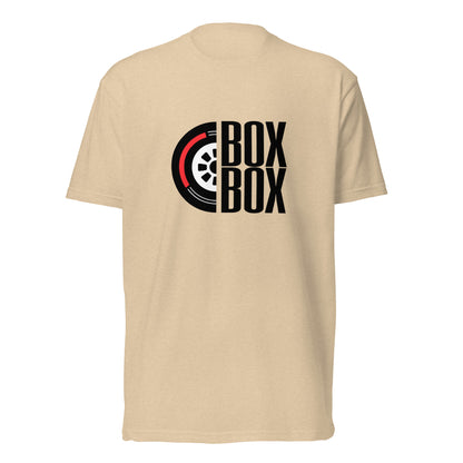 Box Box Pitlane Tee — Marque automotive apparel