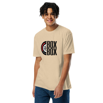 Box Box Pitlane Tee — Marque automotive apparel