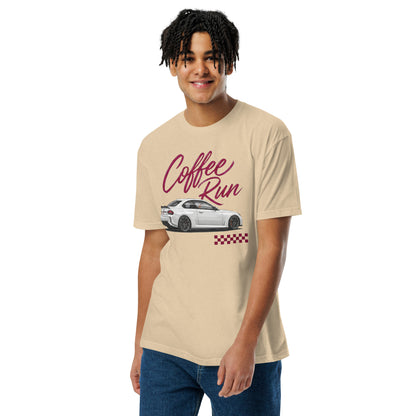 Coffee Run car culture graphic t-shirt — Marque