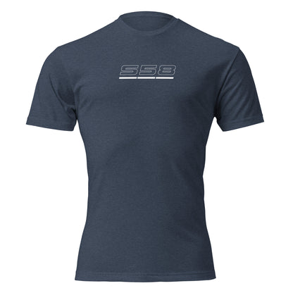 S58 straight-six engine graphic t-shirt — Marque