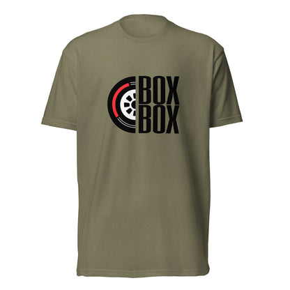Box Box Pitlane Tee — Marque automotive apparel