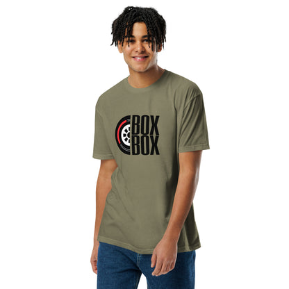 Box Box Pitlane Tee — Marque automotive apparel