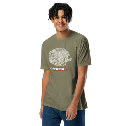 Engine Icons Coyote V8 graphic t-shirt — Marque