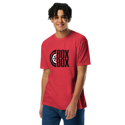 Box Box Pitlane Tee — Marque automotive apparel