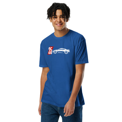 R35 Twin-Turbo V6 Icon Tee — Marque automotive apparel