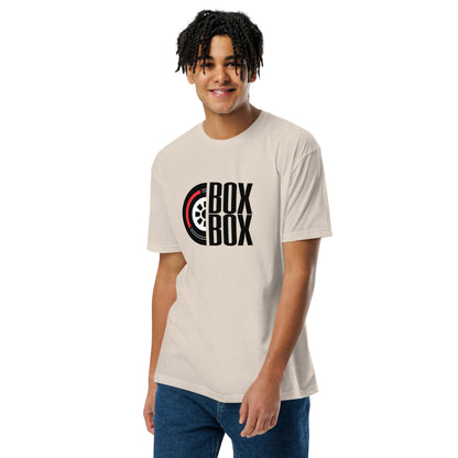 Box Box Pitlane Tee — Marque automotive apparel