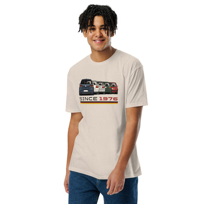 The OG Hot Hatch Tee — Since 1976 — Marque automotive apparel