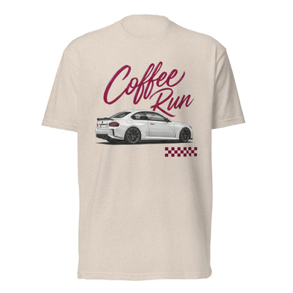 Coffee Run car culture graphic t-shirt — Marque