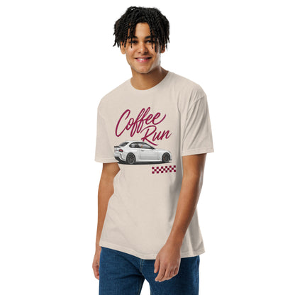 Coffee Run car culture graphic t-shirt — Marque