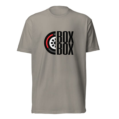 Box Box Pitlane Tee — Marque automotive apparel
