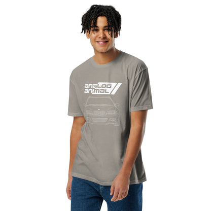 E46 Analog Animal German coupe graphic t-shirt — Marque