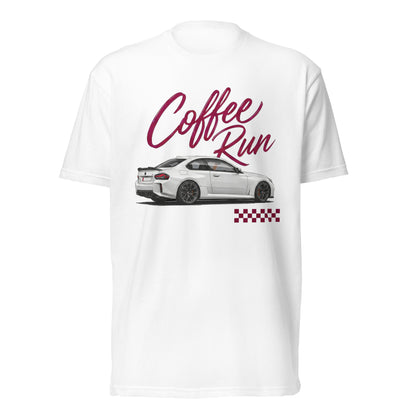 Coffee Run car culture graphic t-shirt — Marque