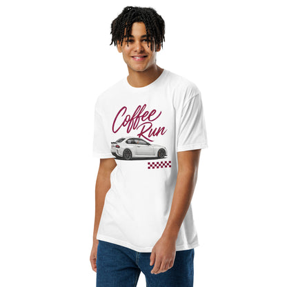 Coffee Run car culture graphic t-shirt — Marque