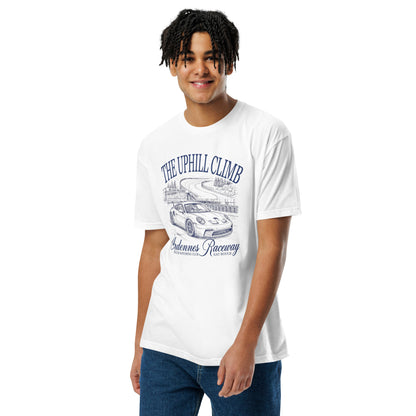 Uphill Climb Tee — Ardennes Raceway — Marque automotive apparel