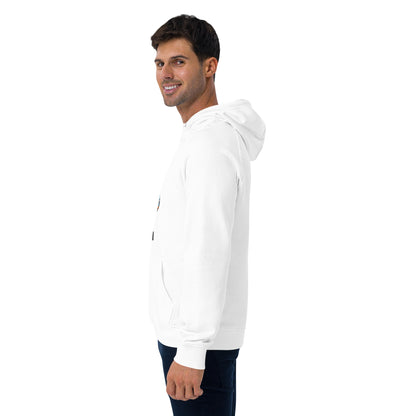Endurance '66 Raglan Hoodie — 24-Hour Legend raglan hoodie, White front view (6) — Marque automotive apparel