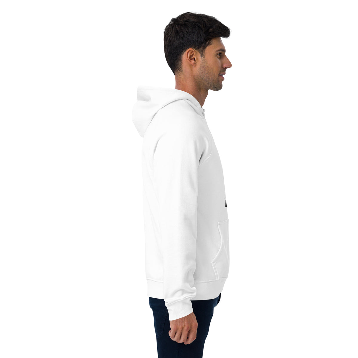 Endurance '66 Raglan Hoodie — 24-Hour Legend raglan hoodie, White front view (9) — Marque automotive apparel