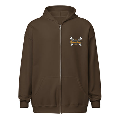 Weekend Wrenching Zip Hoodie — Marque automotive apparel