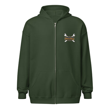 Weekend Wrenching Zip Hoodie — Marque automotive apparel