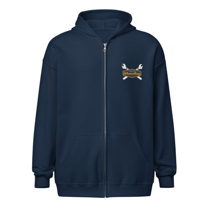 Weekend Wrenching Zip Hoodie — Marque automotive apparel
