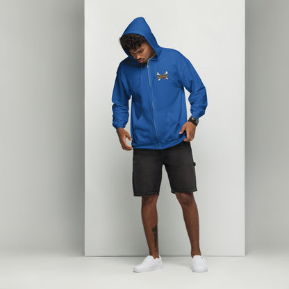 Weekend Wrenching Zip Hoodie — Marque automotive apparel