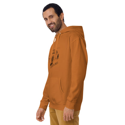Air-Cooled Legacy Hoodie — Flat-Six Heritage — Marque automotive apparel
