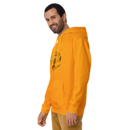 Air-Cooled Legacy Hoodie — Flat-Six Heritage — Marque automotive apparel