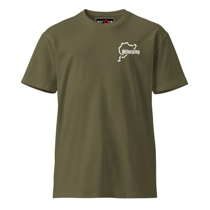 Eifel Circuit Outline Tee — Marque automotive apparel
