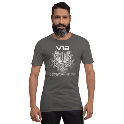 V12 Kinda Guy Tee — Marque automotive apparel