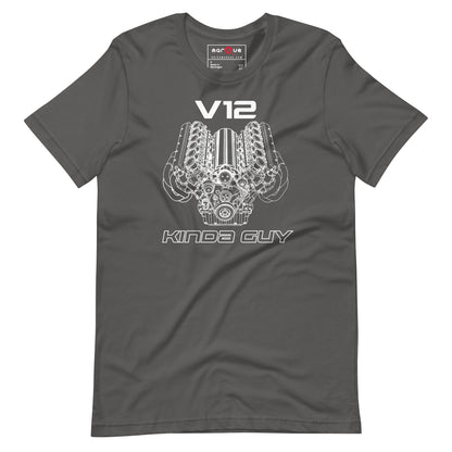 V12 Kinda Guy Tee — Marque automotive apparel