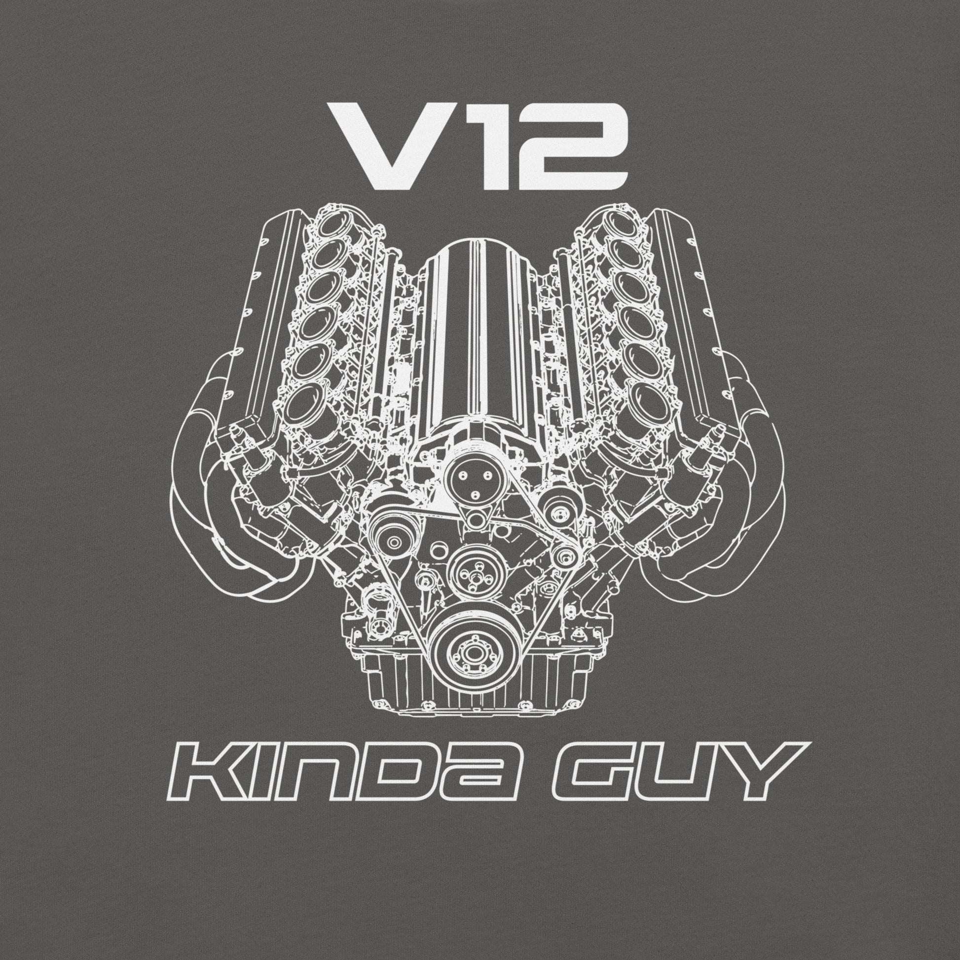 V12 Kinda Guy Tee — Marque automotive apparel