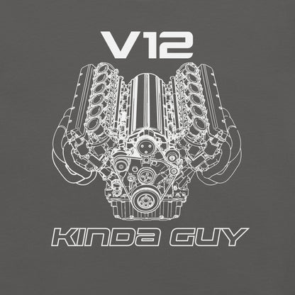 V12 Kinda Guy Tee — Marque automotive apparel