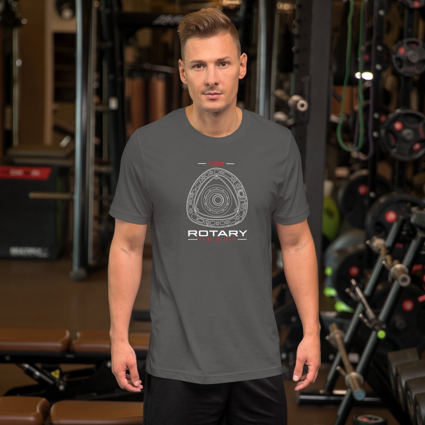 Rotary Heart Tee — Marque automotive apparel