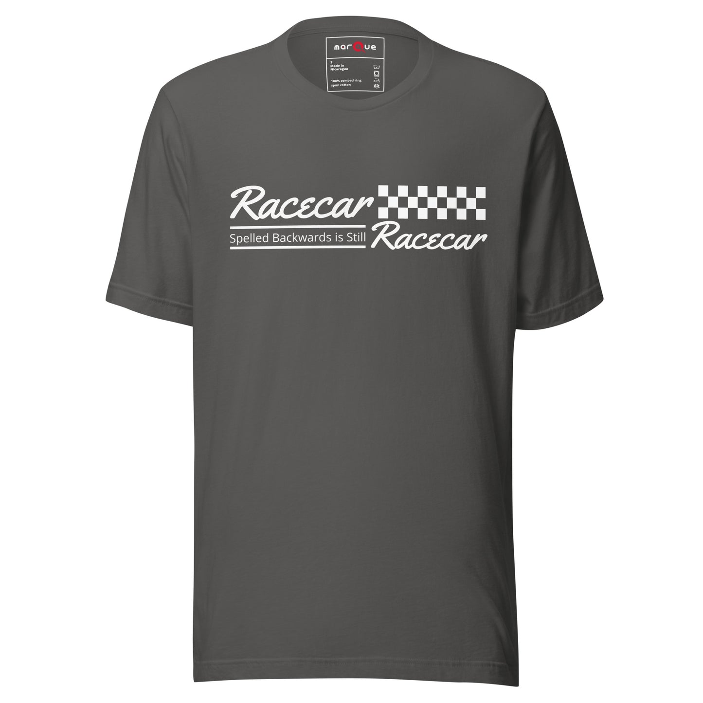 Racecar Backwards Is Still Racecar Tee