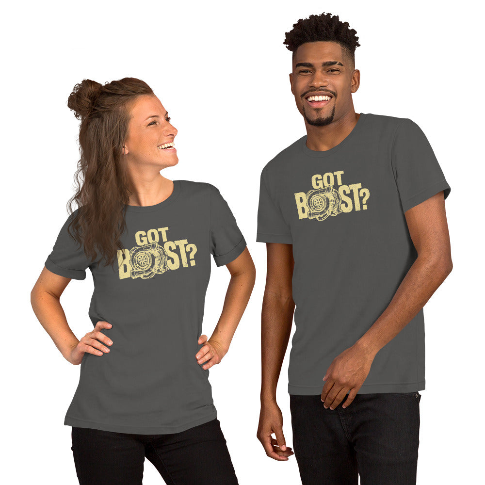 Got Boost tee, Asphalt front view — Marque automotive apparel (3)