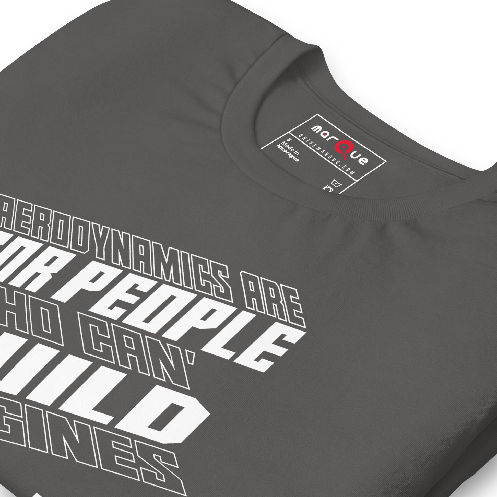 Engine Over Aero Tee — Marque automotive apparel