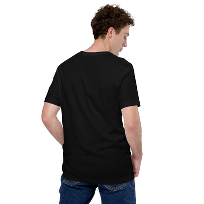 2JZ Forever Tee — Rising Sun graphic t-shirt, Black back view — Marque automotive apparel