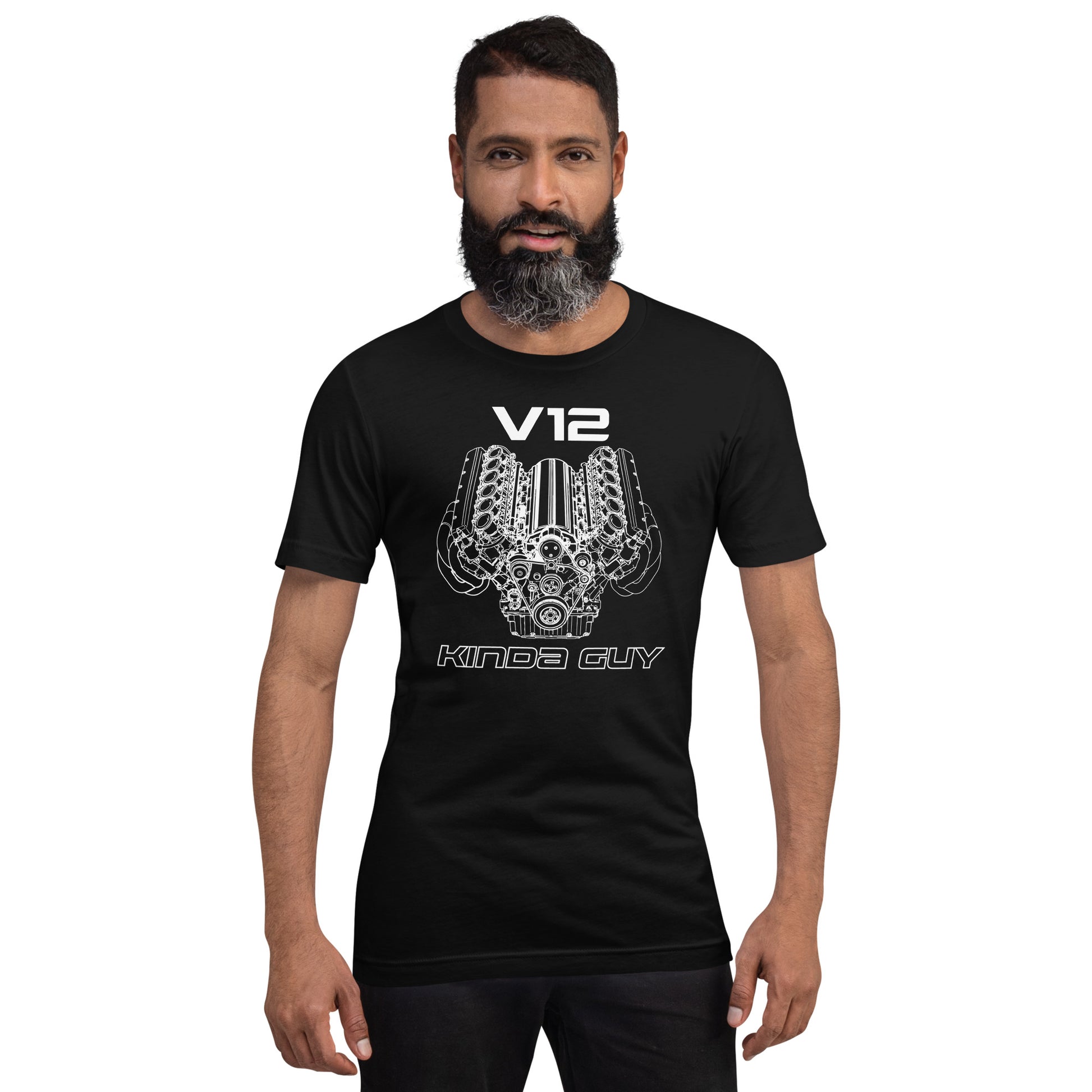 V12 Kinda Guy Tee — Marque automotive apparel