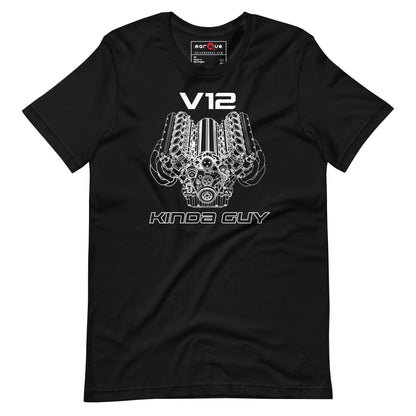 V12 kinda guy graphic t-shirt — Marque