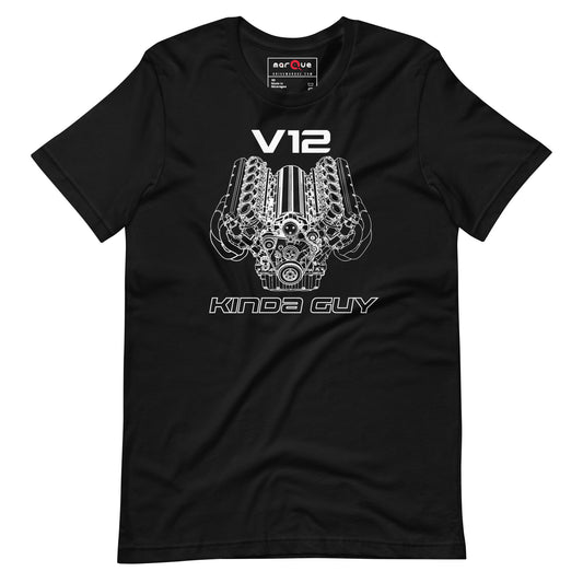 V12 kinda guy graphic t-shirt — Marque