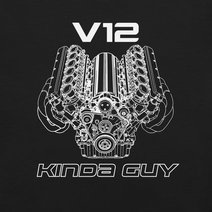V12 Kinda Guy Tee — Marque automotive apparel