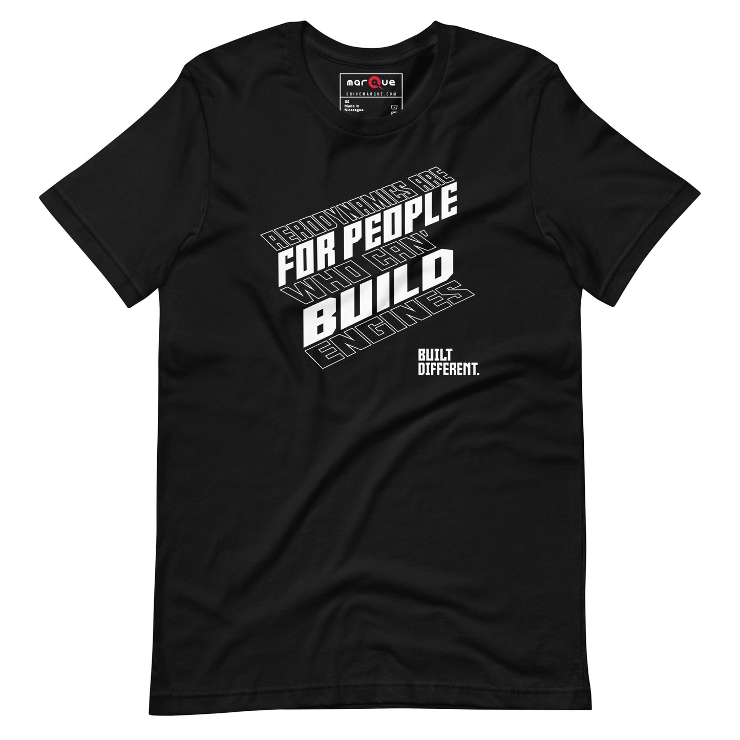 Engine over aero graphic t-shirt — Marque