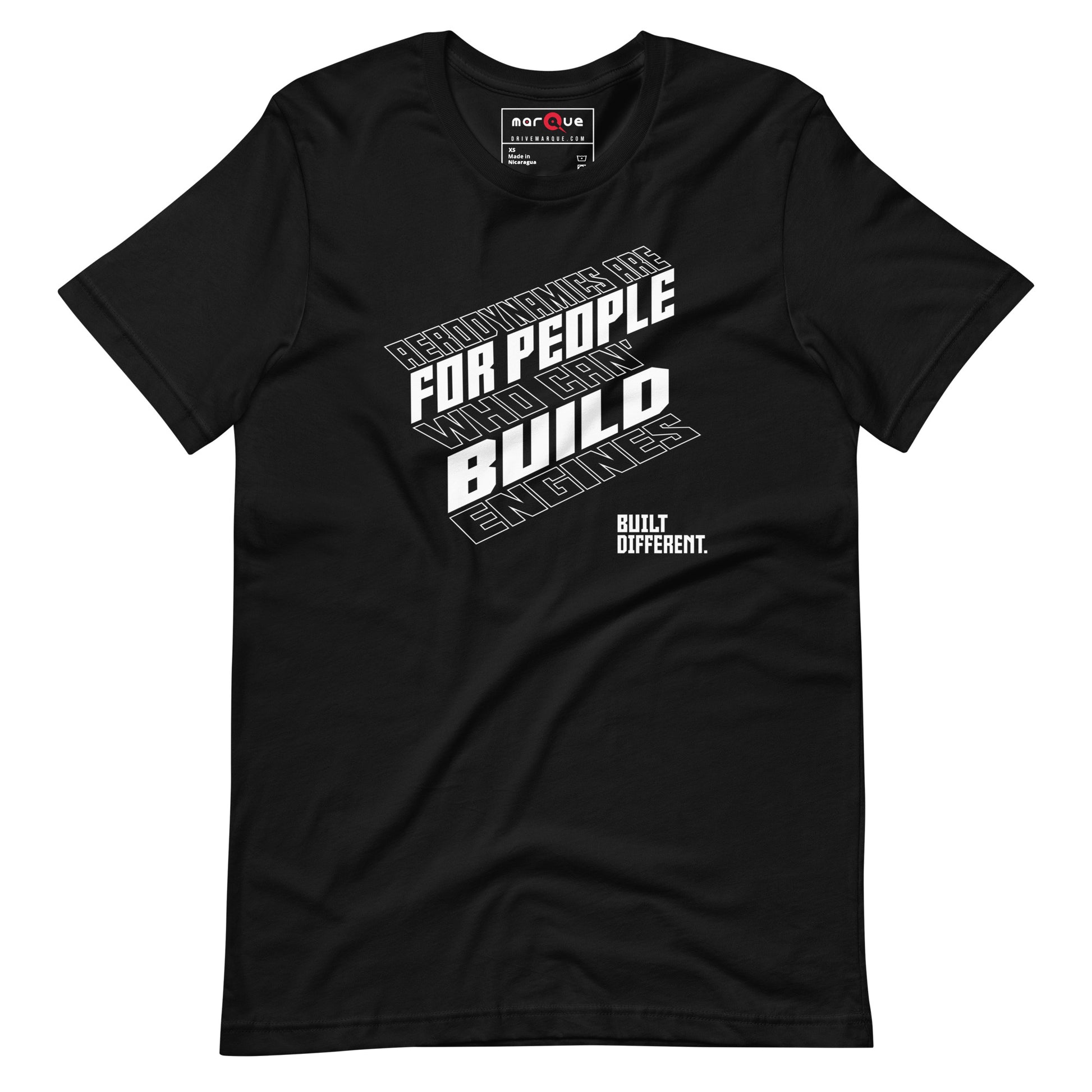 Engine over aero graphic t-shirt — Marque