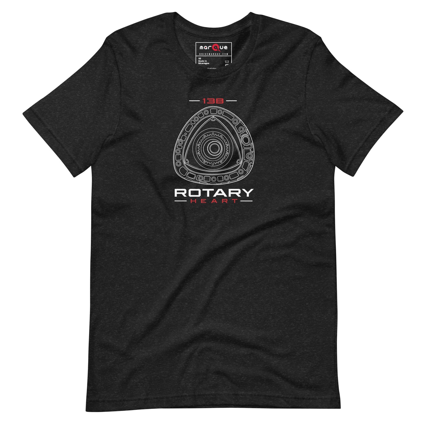 Rotary heart graphic t-shirt — Marque