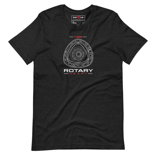 Rotary heart graphic t-shirt — Marque