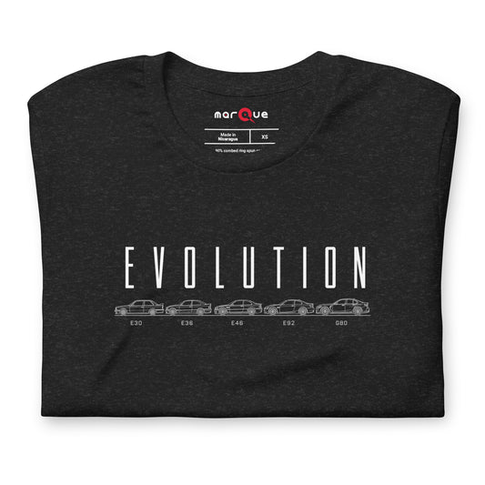 Super-Sedan Evolution graphic t-shirt — Marque