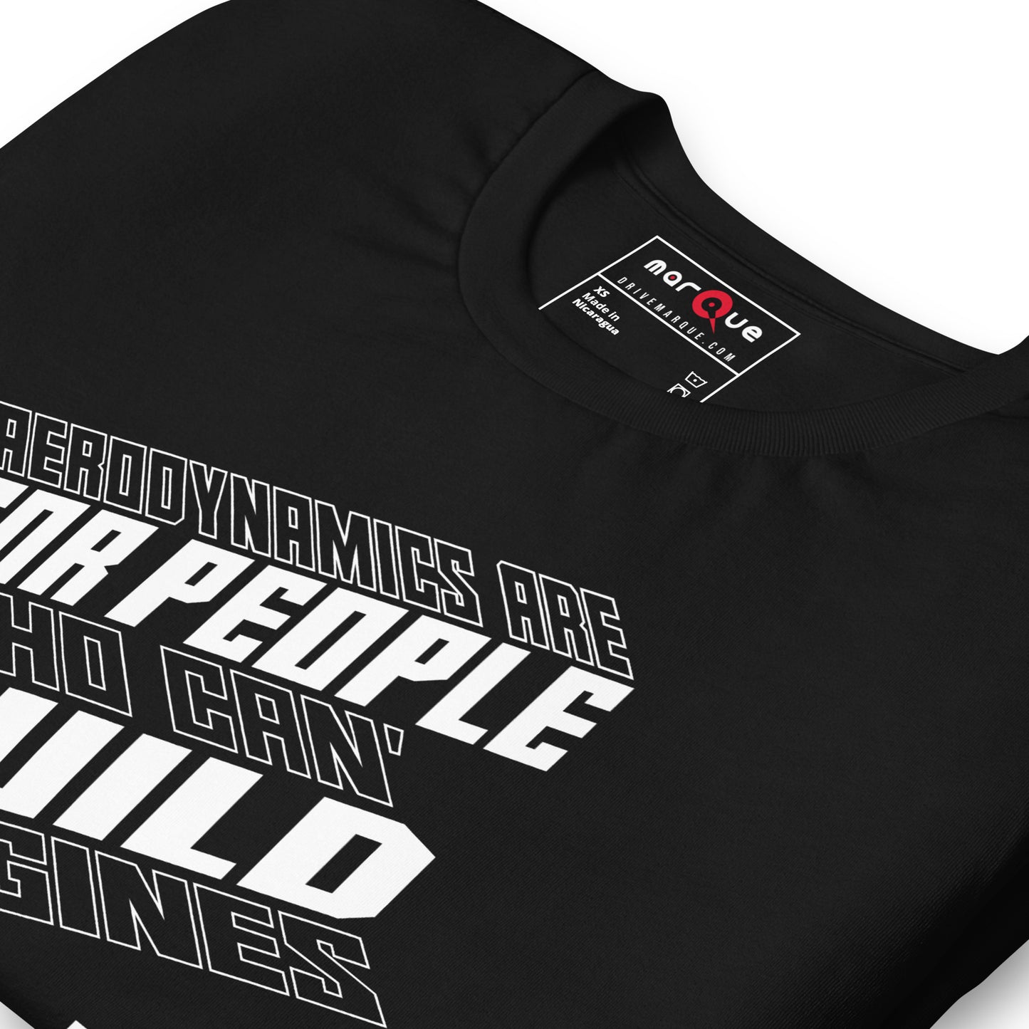 Engine Over Aero Tee — Marque automotive apparel