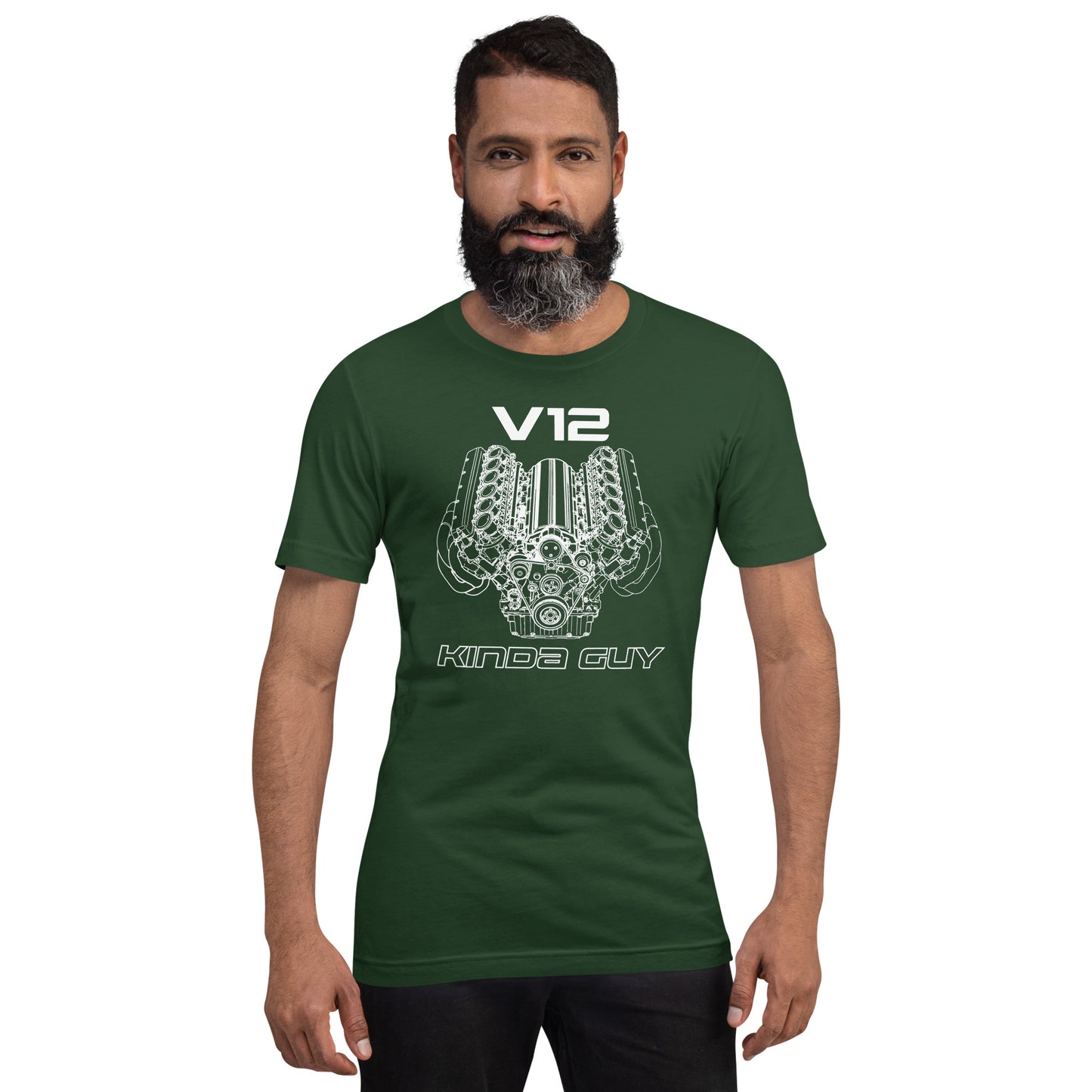 V12 Kinda Guy Tee — Marque automotive apparel