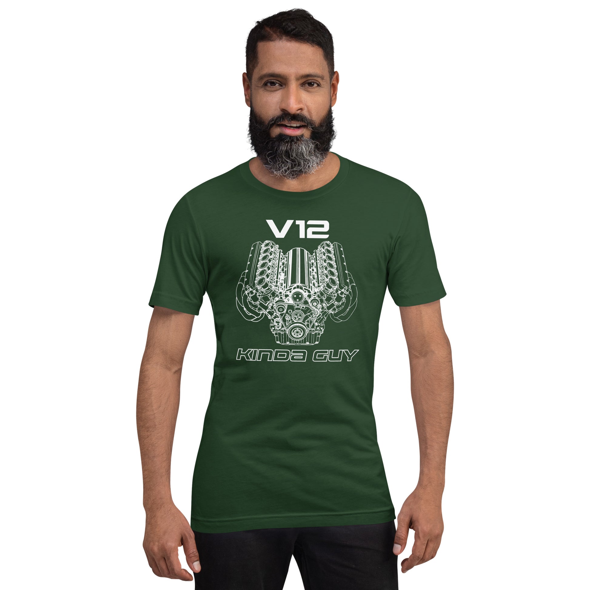 V12 Kinda Guy Tee — Marque automotive apparel