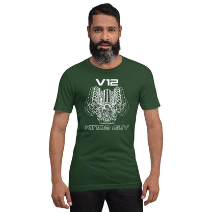 V12 Kinda Guy Tee — Marque automotive apparel