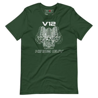 V12 Kinda Guy Tee — Marque automotive apparel
